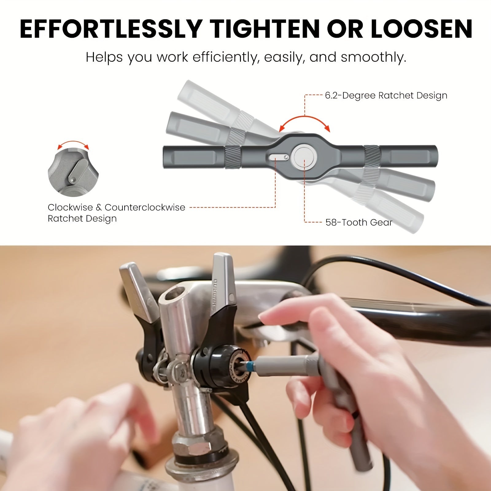 24-in-1 Magnetic Screwdriver Set, Multifunctional Hand Tool Kit with Detachable T-Handle Ratchet, Iron Material, Uncharged Manual Operation, DIY Home Maintenance Tool Box