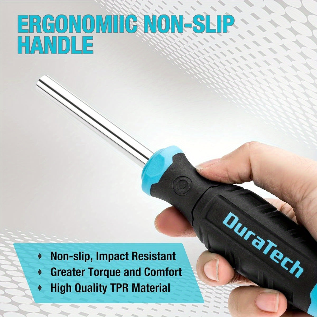 60-Bit Multi-Function Screwdriver Set with Replaceable CR-V Bits (Flat, Phillips, Torx, Hex, Square) - Heavy-Duty Metal Construction, Ergonomic Rolling Barrel Bits Holder, Compact & Portable All-in-One Tool Kit for DIY, Home Repair, Electronics,