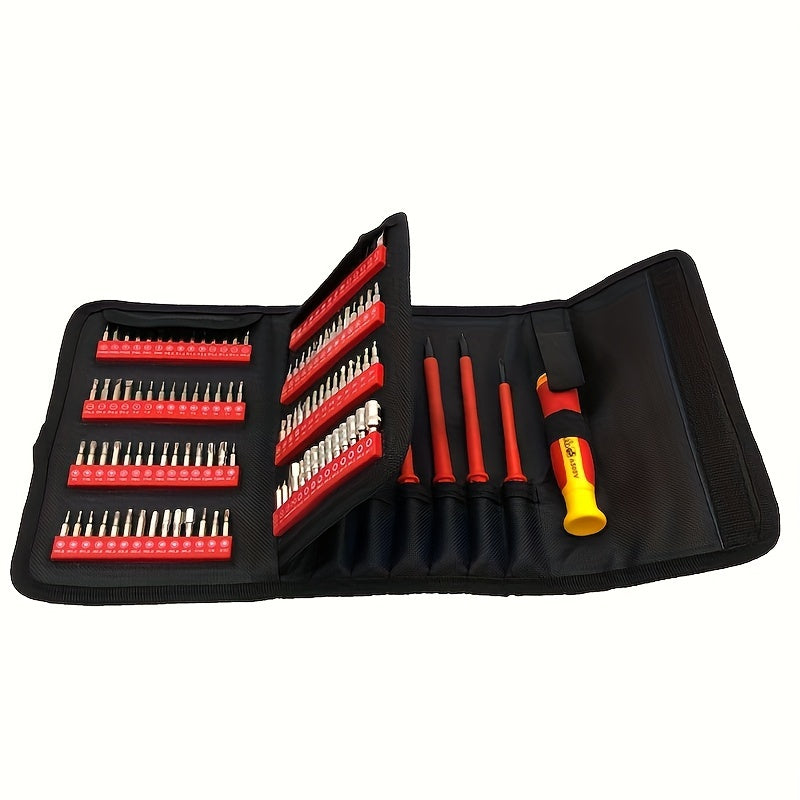 [124-In-1 Screwdriver] 124-In-1 Anti-Static Screwdriver Set | for Home Use, Disassembling Computers and Phones, Electrical Work