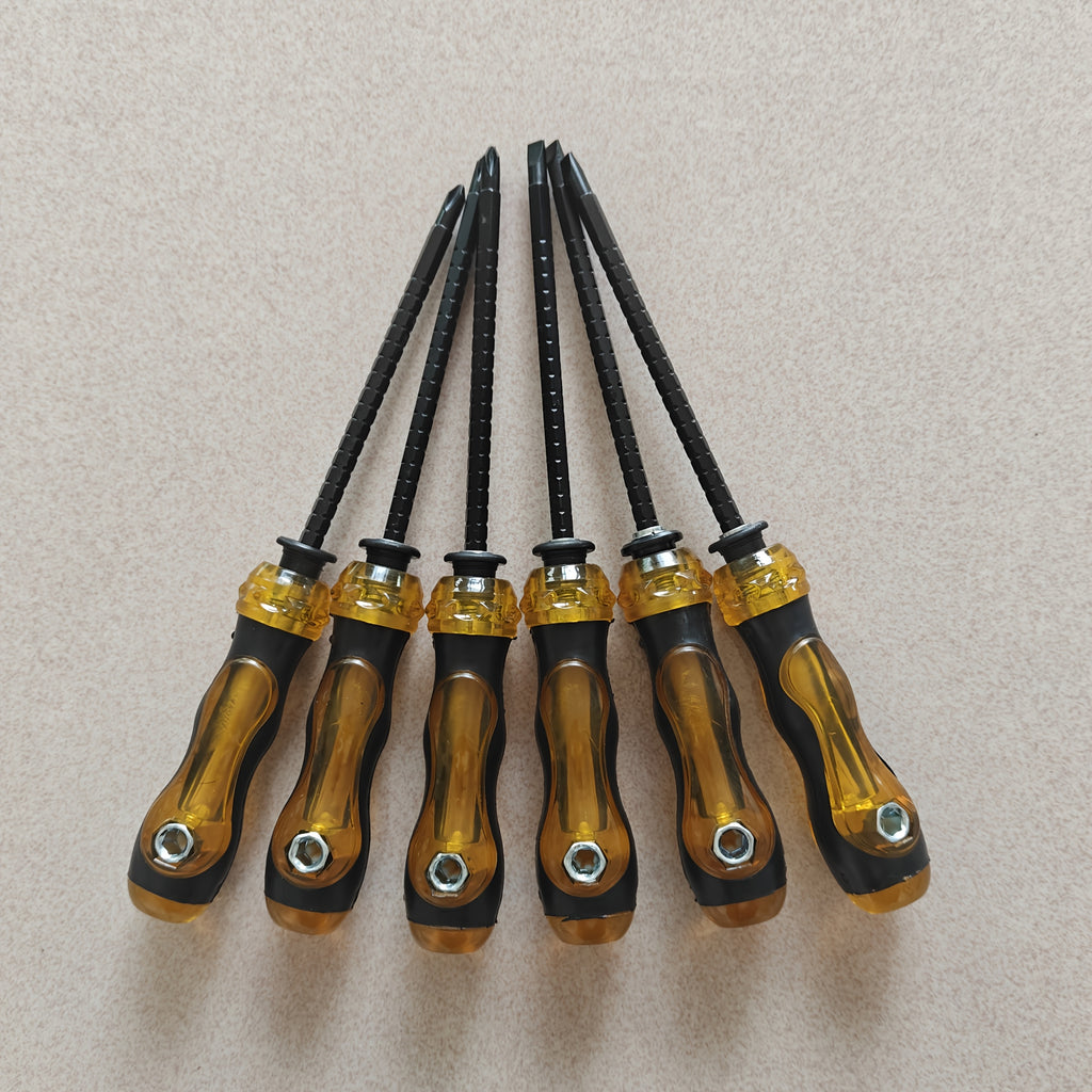 2-in-1 Magnetic Manual Screwdriver -Phillips & Flathead Tips -Delivers Stronger Torque